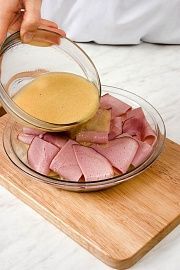 Приготовление блюда по рецепту - Запеканка картофельная под горчичным соусом. Шаг 3